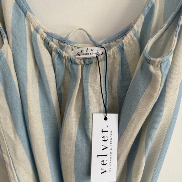 Velvet Cotton Dress - Picture 2 of 4